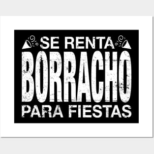 Se renta borracho para fiestas Posters and Art